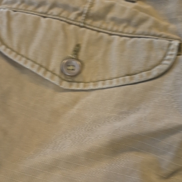 Levi's W36 Carrier Cargo Shorts Classic Utilitarian Design. Tan - Picture 6 of 15